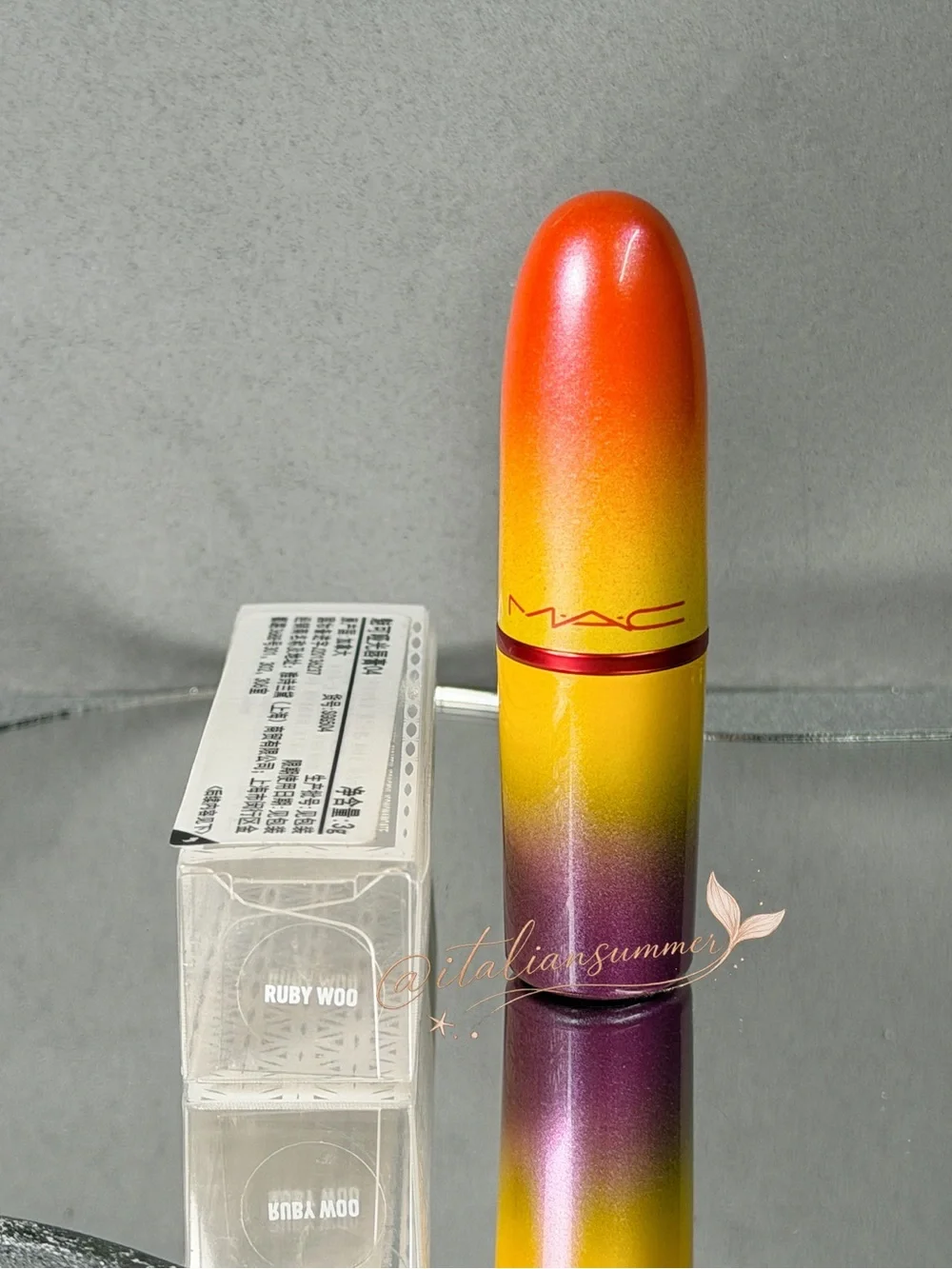 MAC Honor of Kings Limited Edition Lipstick Ruby Woo New In Box